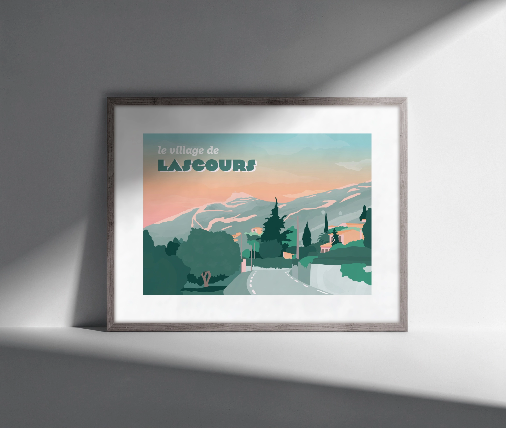 Print A3 illustration graphiste Marseille studio yh